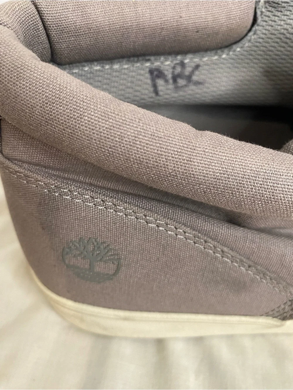 Timberland Nordstrom Men's Chukka Boots in Grey/Taupe Canvas